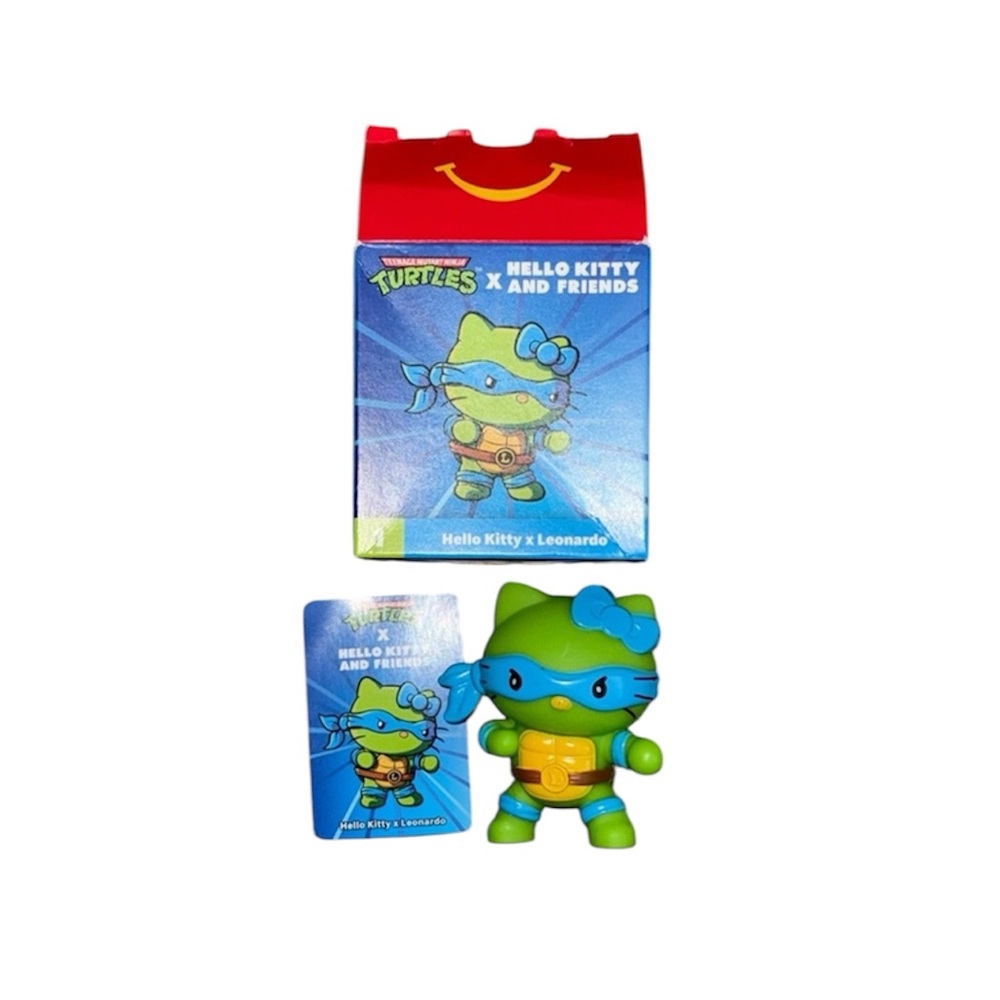 💙 TMNT x Hello Kitty • Leonardo • McDonald’s 2025 Collectible 💙